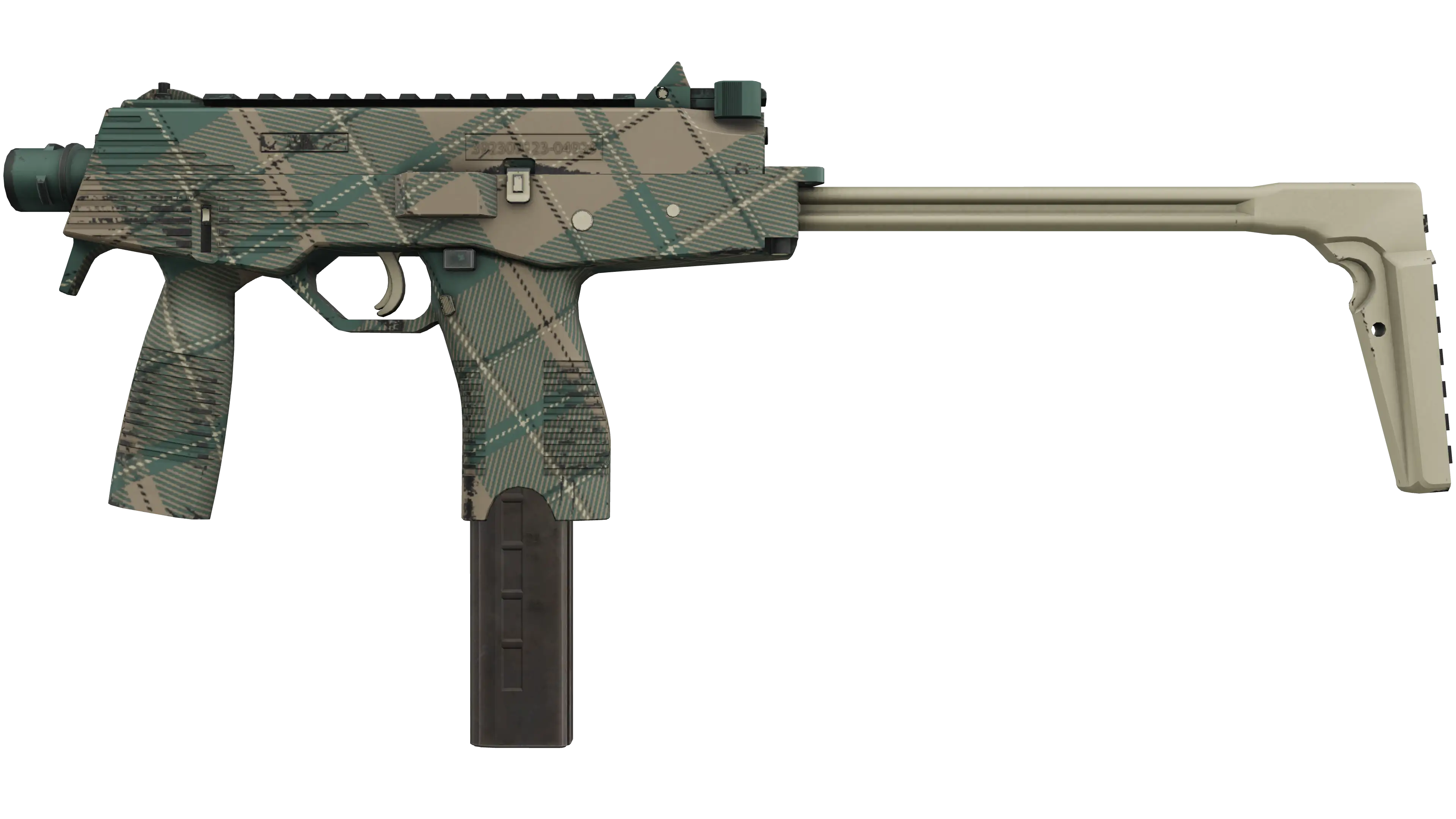 MP9 | Green Plaid