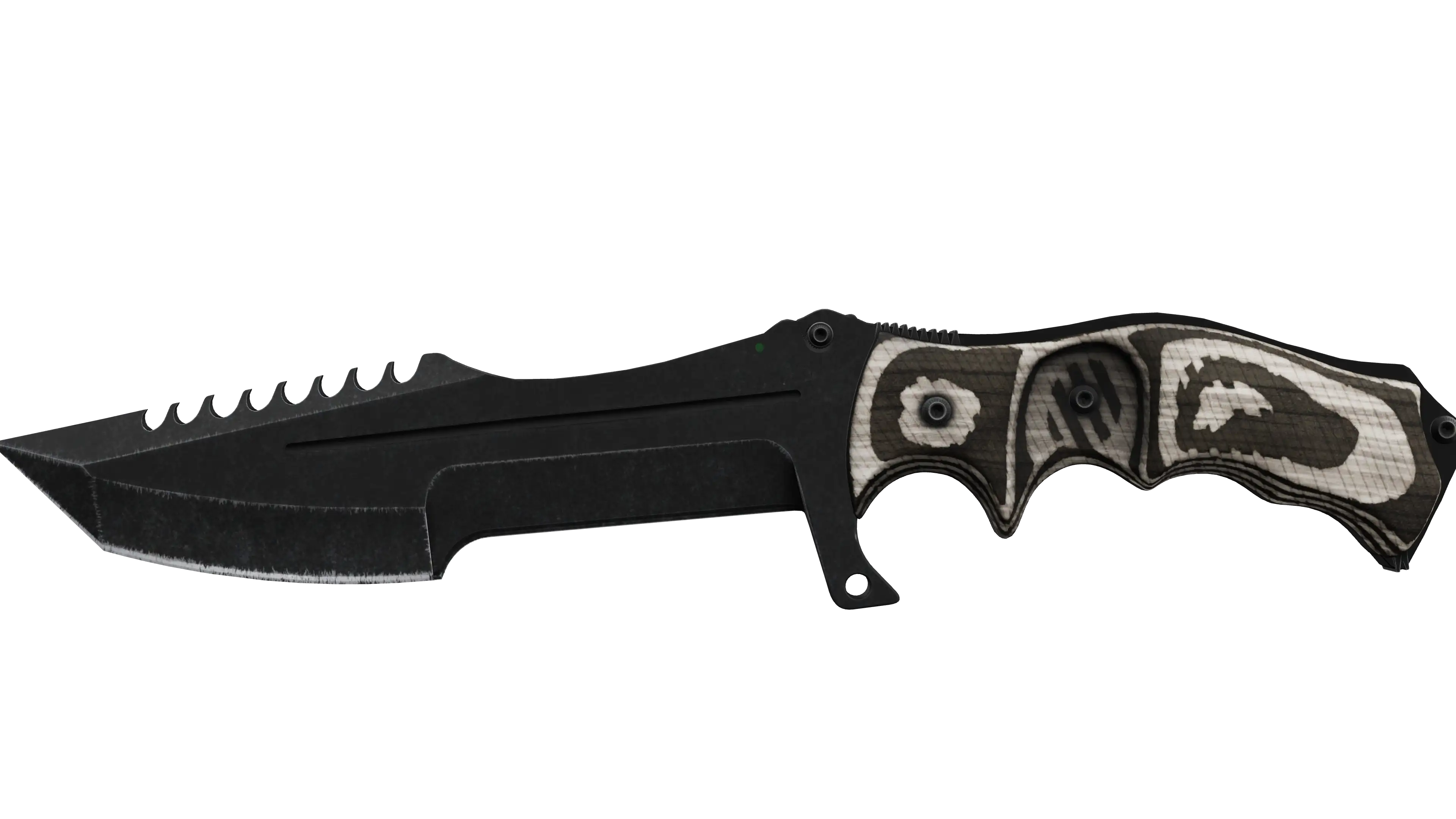 Huntsman Knife | Black Laminate