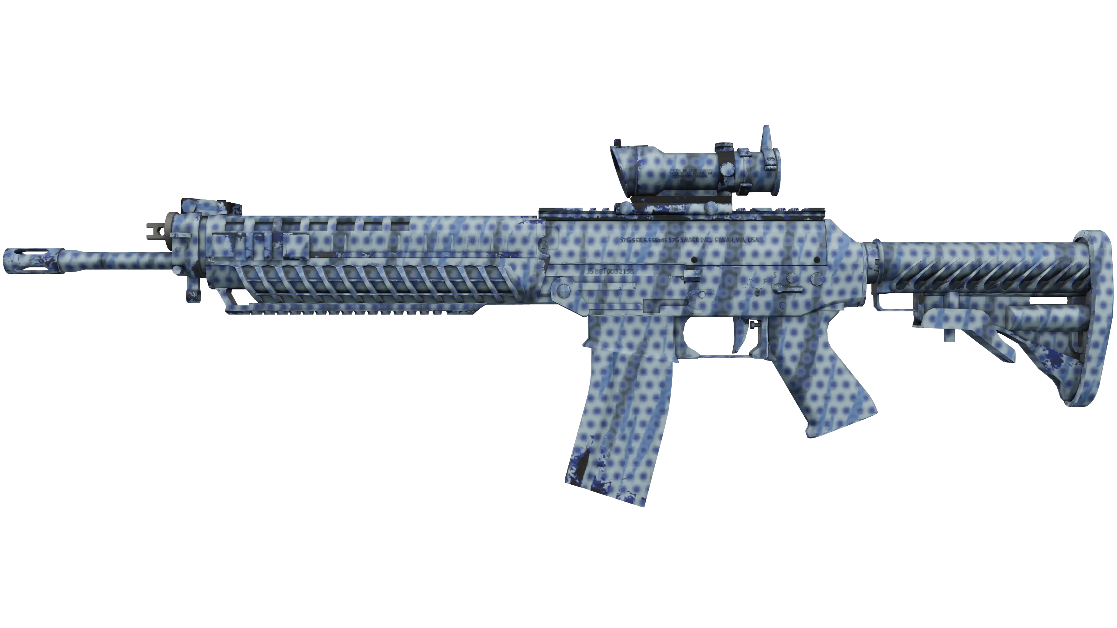 SG 553 | Waves Perforated