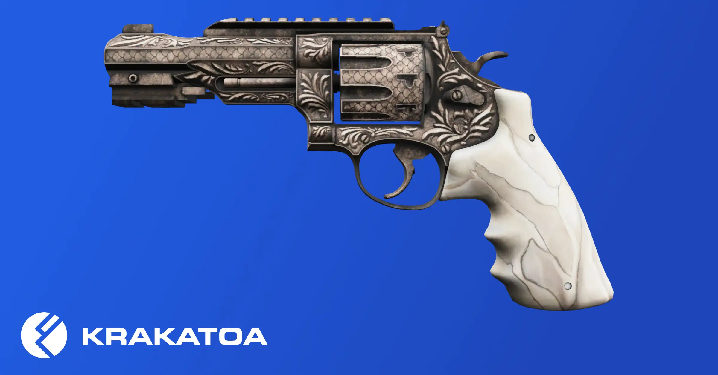 Krakatoa | R8 Revolver | Inlay